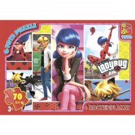 Пазлы G-Toys Леди Баг 70 эл. (LB1016)