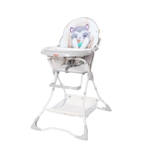 Стульчик для кормления TILLY Buddy (T-633/2 Beige Raccoon)