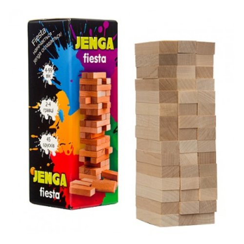 Настольная игра STRATEG (укр) "Jenga Fiesta" (30964)