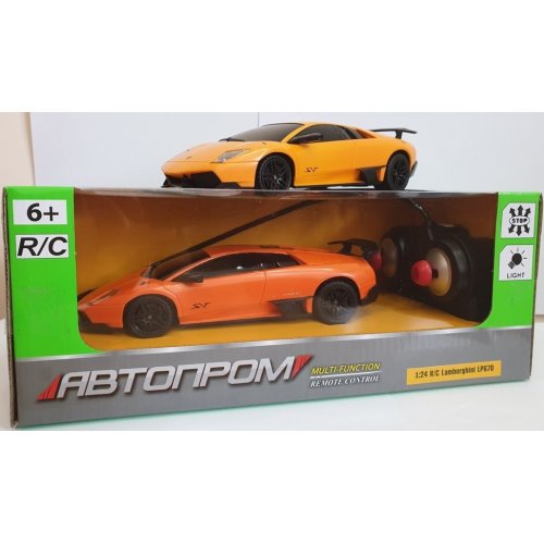Машина батар. р/у 8820 "АВТОПРОМ",1:24 R/C LAMBORGHINI MURCIELAGO LP670-4 SV