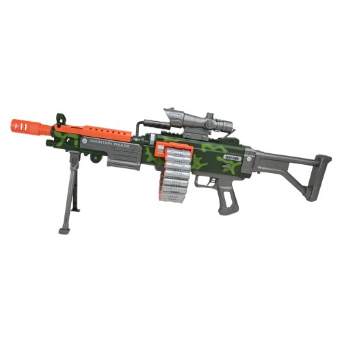 Игрушечный автомат с поролоновыми пулями WY2102C