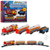 Железная дорога Metr+ Голубой вагон, 380 см 7017 (615)