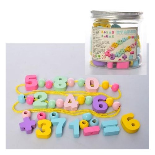 Игрушка шнуровка "Цифры"