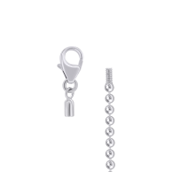Серебряная цепочка UmaUmi Гольф 925, 400-425 мм 500578800601