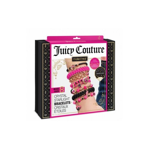 Juicy Couture Набор для создания шарм-браслетов с кристаллами Swarovski «Неоновый блеск» (MR4410)