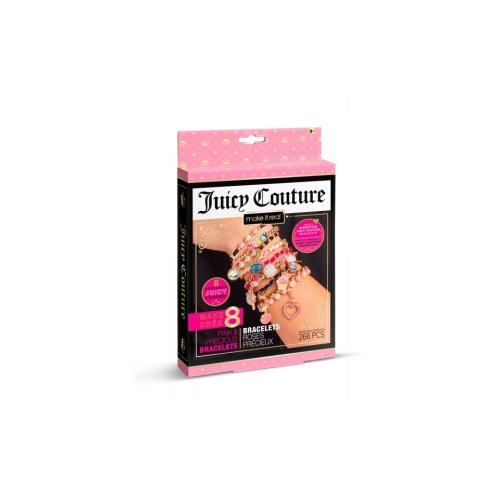 Набор для создания шарм-браслетов Make it Real Juicy Couture: "Розовый звездопад" MR4432
