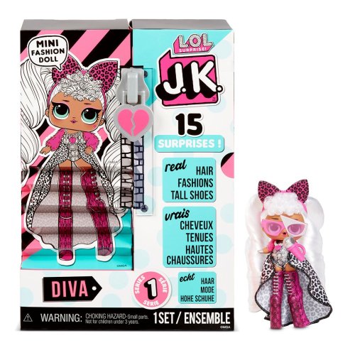 Игровой набор с куклой L.O.L. SURPRISE! серии "J.K." - ДИВА 570752