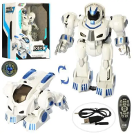 Робот на радиоуправлении Le Neng Toys двигается, стреляет, 28 см K4