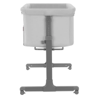 Детская кроватка Carrello Luna приставная CRL-16501 Carbon Grey