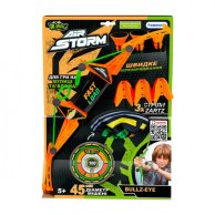 Игрушечный лук с мишенью серии "Air Storm" - BULLZ EYE (оранжевый, 3 стрелы, мишень) AS200O