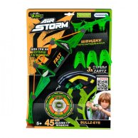 Игрушечный лук Zing с мишенью Air Storm Bullz Eye, 3 стрелы, зелёный AS200G
