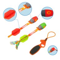 Игрушечный пускатель Zing Air Storm с двумя ракетами Sky Ripperz AS610