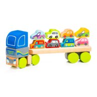 Тягач с машинками Cubika LM-12 13418