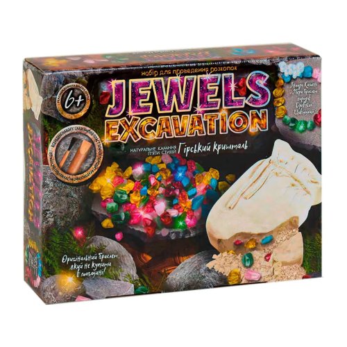 Креативное творчество для проведения раскопок Danko Toys Jewels Amulets Excavation JAEX-01-01