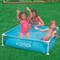 Бассейн каркасный Intex 122х122х30 см, 337л, 3+ 57173