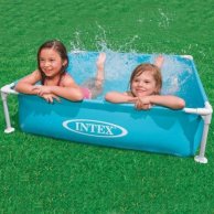 Бассейн каркасный Intex 122х122х30 см, 337л, 3+ 57173