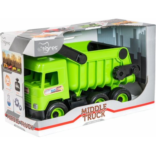 Машинка Tigres "Middle truck" самосвал  (39482)