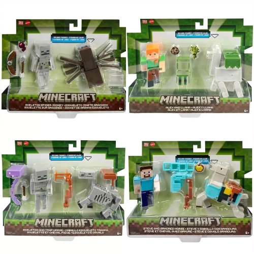 Игровой набор Mattel из двух фигурок Minecraft в ассортименте GTT53