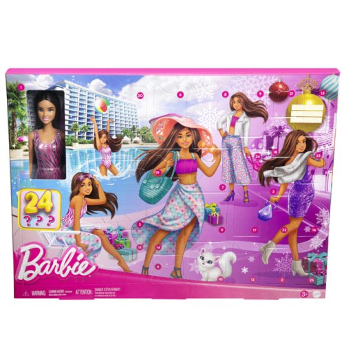Адвент-календарь Mattel Мода и красота Барби Barbie, 24 окошка HKB09