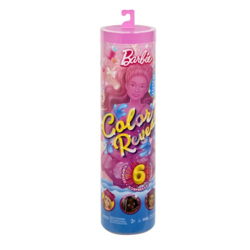 Игровой набор-сюрприз Mattel Цветное перевоплощение Barbie Кукла Барби Балерина HRK17