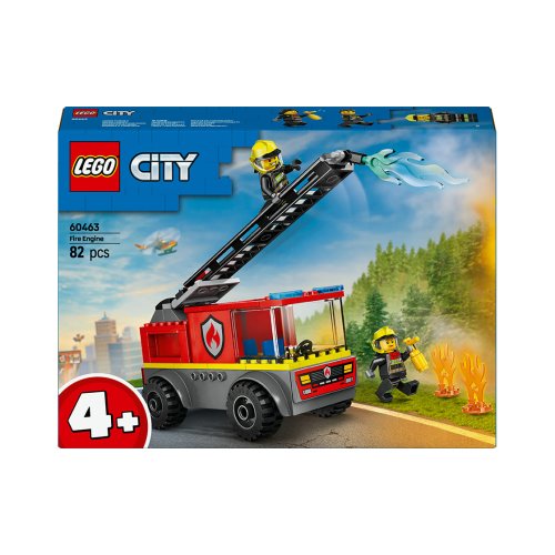 Конструктор Lego City Пожарная машина с лестницей, 82 детали 60463
