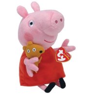 Мягкая игрушка TY Beanies Свинка Пеппа Peppa Pig, 15 см 46128