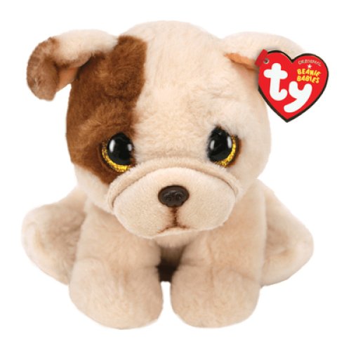 Мягкая игрушка TY Beanie Babies Мопс Houghie, 25 см 90286