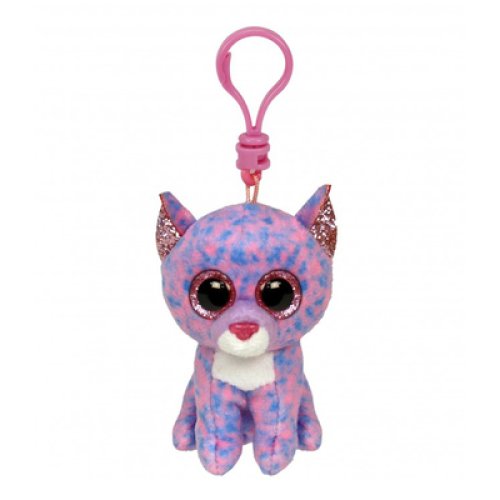Мягкая игрушка-брелок TY Beanie Boo\'s Котенок "CASSIDY" 12см, 35244