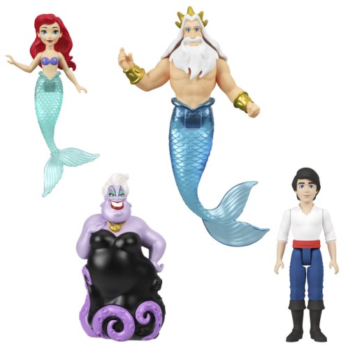 Набор мини-кукол Disney Princess Русалочка Ариэль и друзья JHG84
