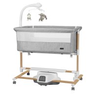 Детская приставная кроватка-качалка Carrello Bloom CRL-10304 Anchor Grey Wooden