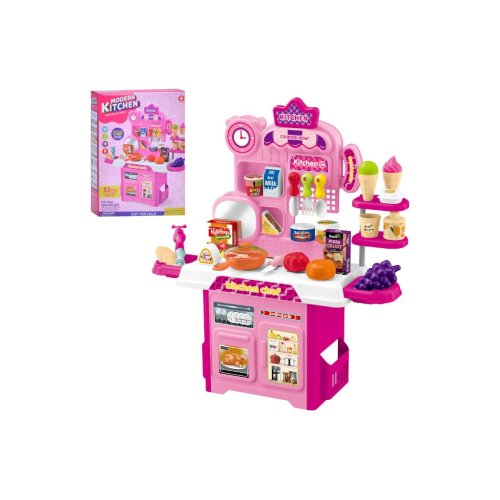 Игровой набор Кухня с аксессуарами, 53 предмета, 38х20х50 см 922-207