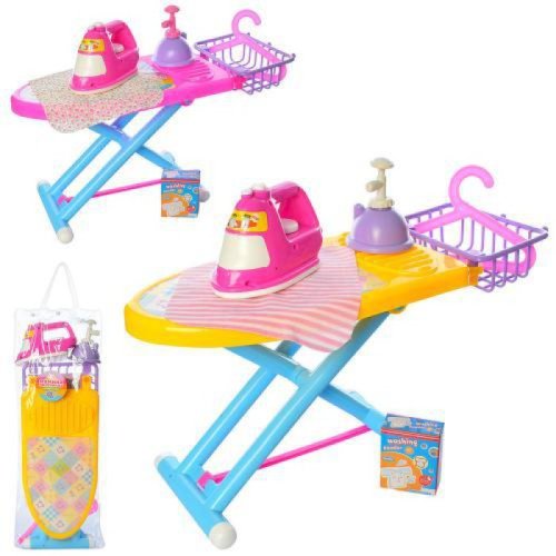 Игровой набор гладильная доска, утюг и аксессуары 2500