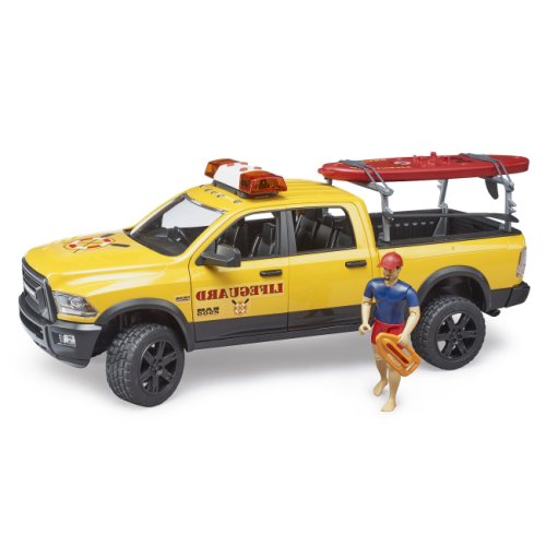 Машинка Bruder джип водных спасателей RAM 2500 Power с фигуркой 02506