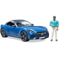 Игровой набор Bruder Машина Roadster с фигуркой 03481