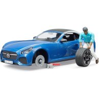 Игровой набор Bruder Машина Roadster с фигуркой 03481