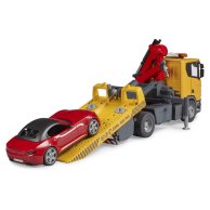 Игровой набор Bruder Эвакуатор Scania Super 560R и автомобиль Roadster 03552
