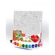 Креативное творчество Danko Toys "Роспись на полотне" Canvas Painting "эльфы (PX-07-07)