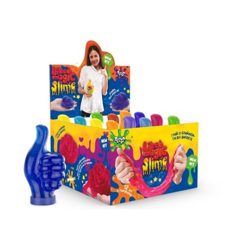 Вязкая масса Danko Toys "LIKE Magic Slime" укр (LMS-01-01U)