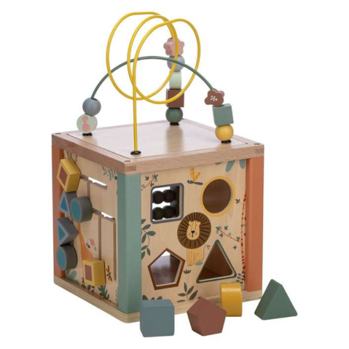 Игрушка FreeOn Деревянный бизикуб 80647