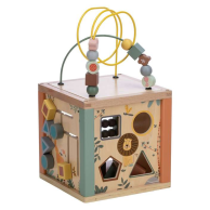 Игрушка FreeOn Деревянный бизикуб 80647