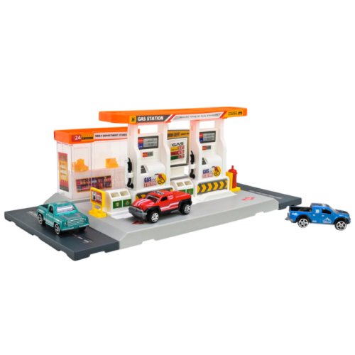 Игровой набор Автопром АЗС с машинками PS005-1