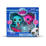 Игровой набор Littlest Pet Shop Фантастические трюки, 2 фигурки, аксессуары 00508