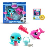 Игровой набор Littlest Pet Shop Фантастические трюки, 2 фигурки, аксессуары 00508