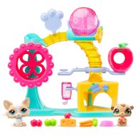 Игровой набор Littlest Pet Shop Фабрика развлечений, 2 фигурки 00519