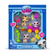 Игровой набор Littlest Pet Shop Сафари, 3 фигурки, аксессуары 00524