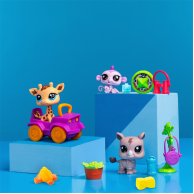 Игровой набор Littlest Pet Shop Сафари, 3 фигурки, аксессуары 00524