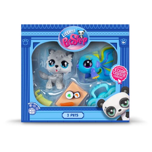 Игровой набор Littlest Pet Shop Рок-н-ролльные суши, 2 фигурки, аксессуары 00526