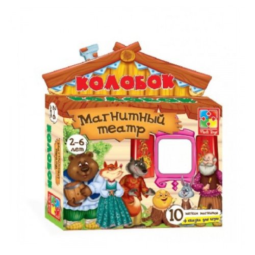 Игра настольная "Магнитный театр "Колобок" (VT3206-09)