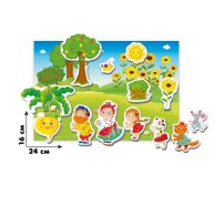 Игра настольная Vlady Toys "Магнитный театр. Репка" (рус) (VT3206-07)