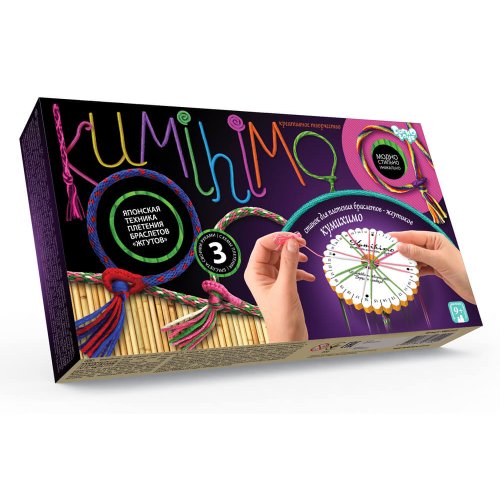 Набор креативного творчества "KUMIHIMO" (KMX-01-01, 02, 03)